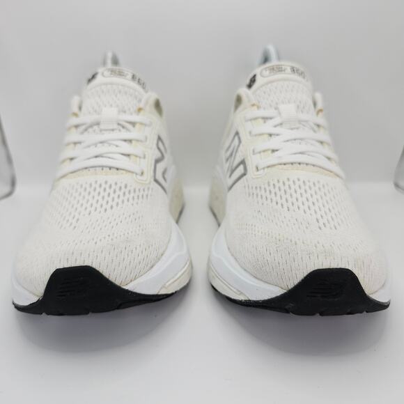 New Balance Fresh Foam x 860 v14 White Sea Salt Black Womens 6 B Running Shoes - Picture 5 of 11